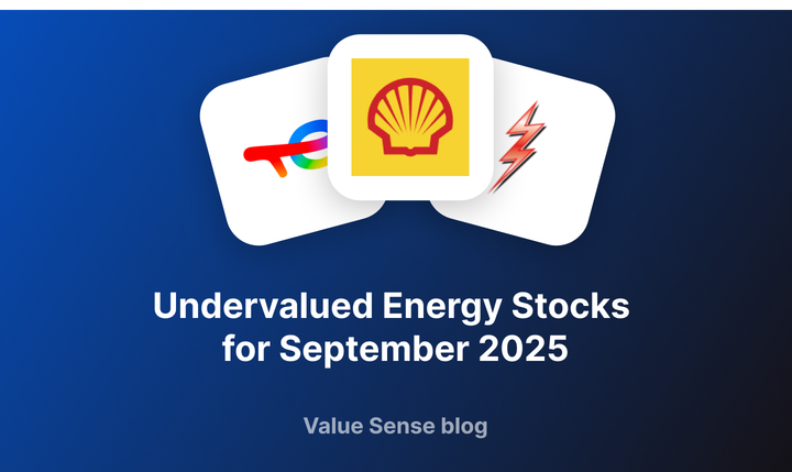 Undervalued Energy Stocks for September 2025