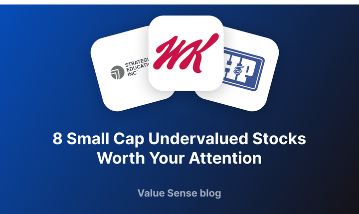 8 Small Cap Undervalued Stocks