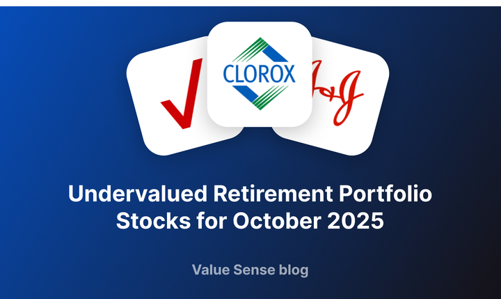Undervalued Retirement Portfolio Stocks for October 2025