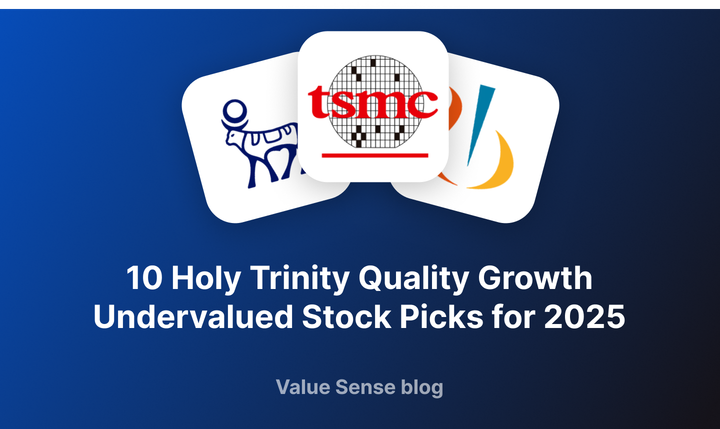 Holy Trinity Quality Growth Undervalued Stocks