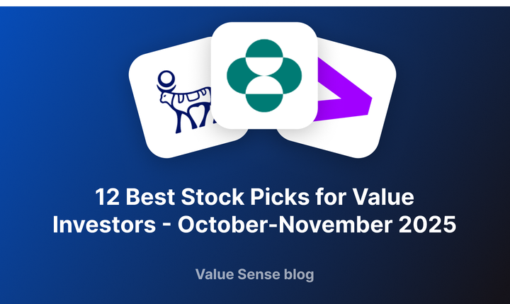 12 Best High Quality Low EV/EBIT Stocks - October-November 2025