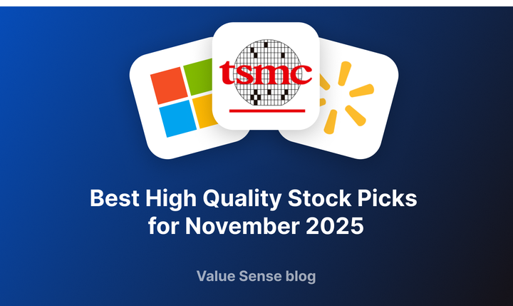 Best High Quality Stock Picks for November 2025