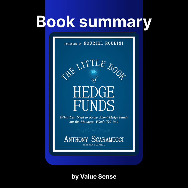 The Little Book of Hedge Funds by Anthony Scaramucci