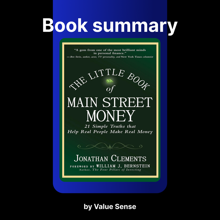The Little Book of Main Street Money by Jonathan Clements