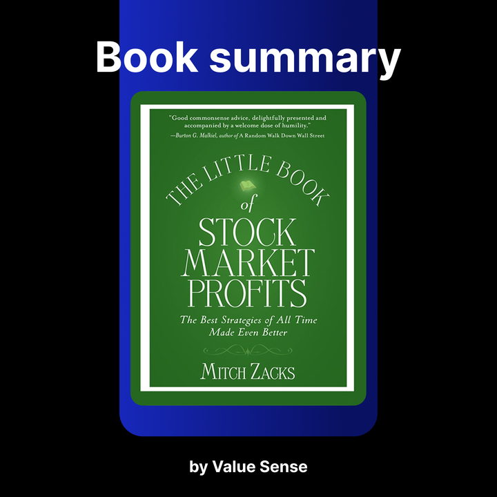 The Little Book of Stock Market Profits by Mitch Zacks