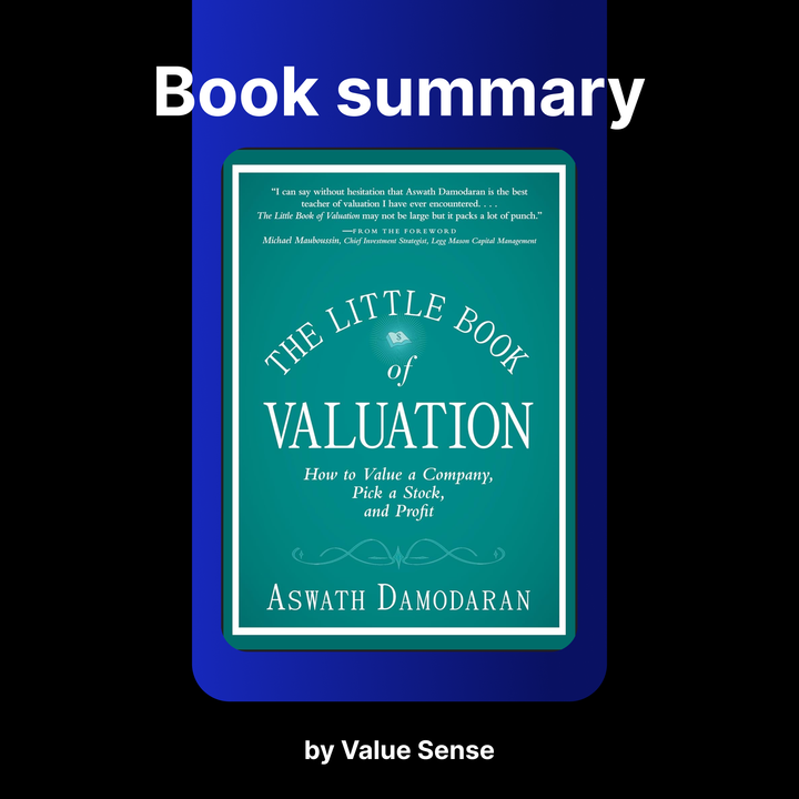 The Little Book of Valuation by Aswath Damodaran
