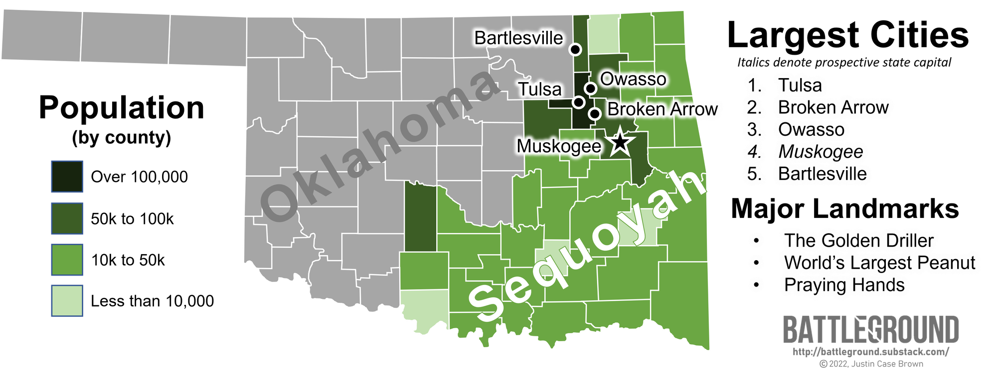 Map of Sequoyah