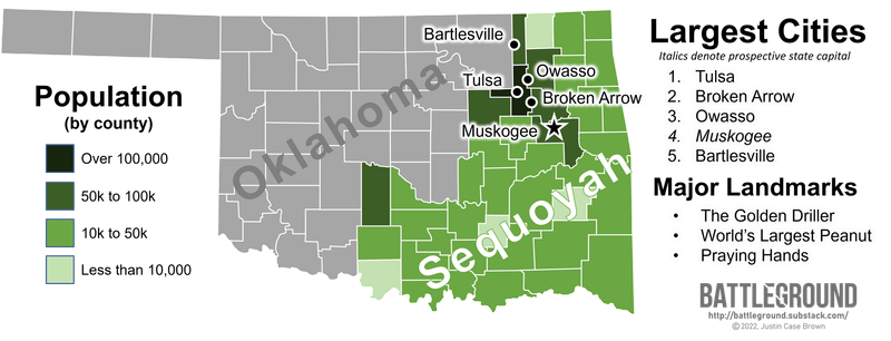 Map of Sequoyah
