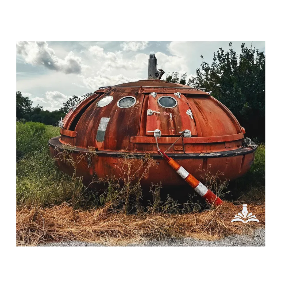 What Two Oil-Rig Survival Pods Reveal About a Disappearing Louisiana Island