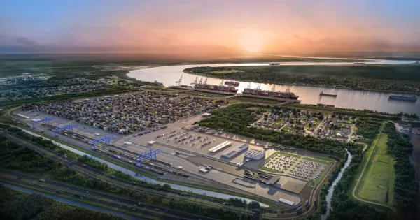 The Louisiana International Terminal, Explained. A $1.8 Billion Bet on the River, and the Fight Over It.
