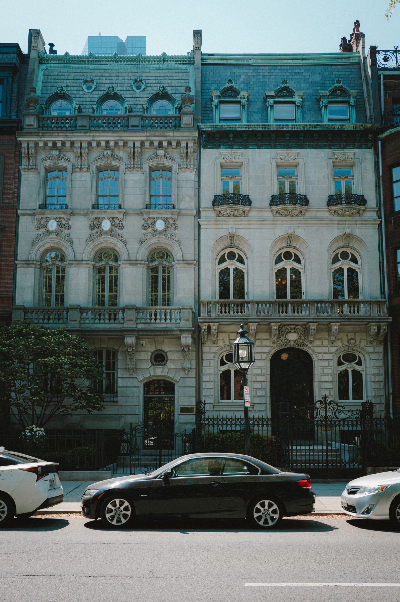 Townhouses in Back Bay