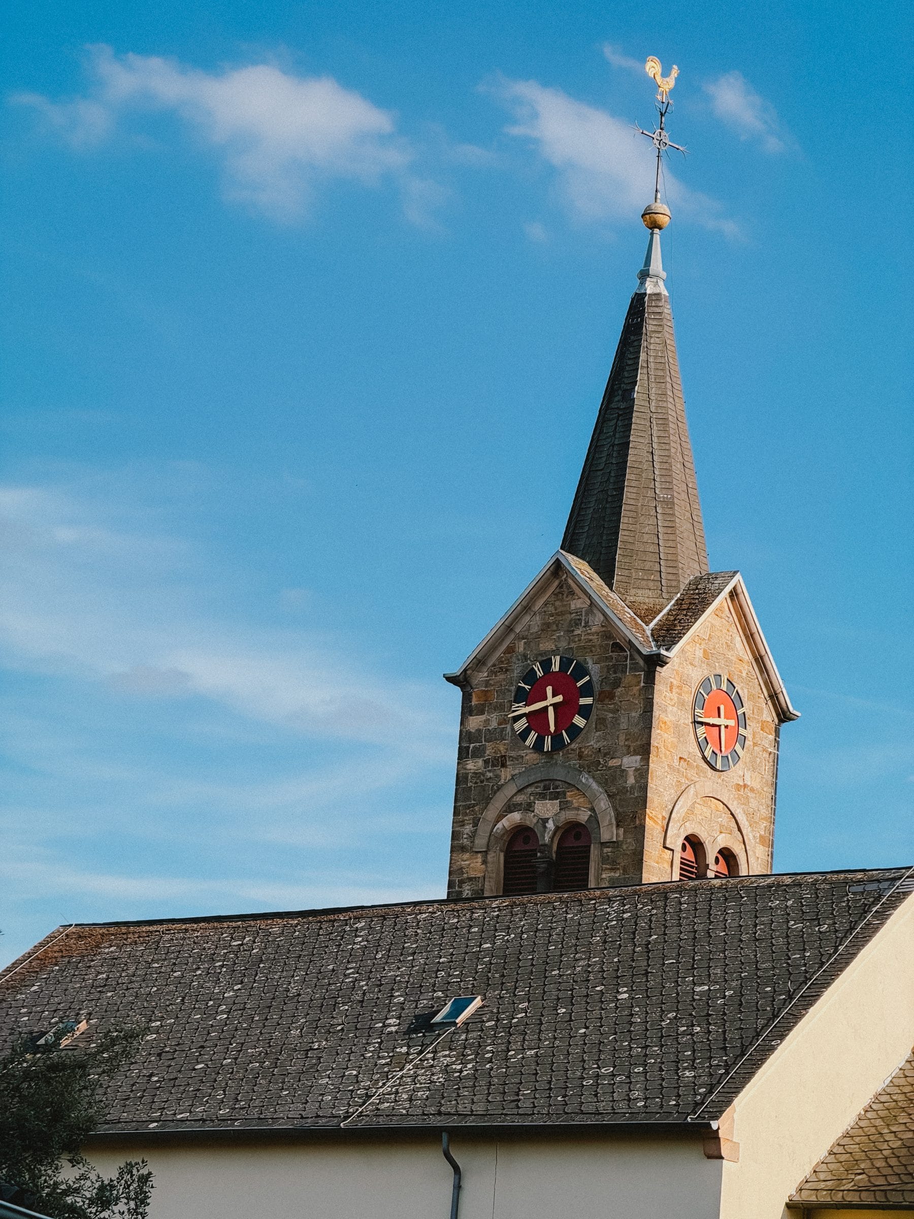 The church tower