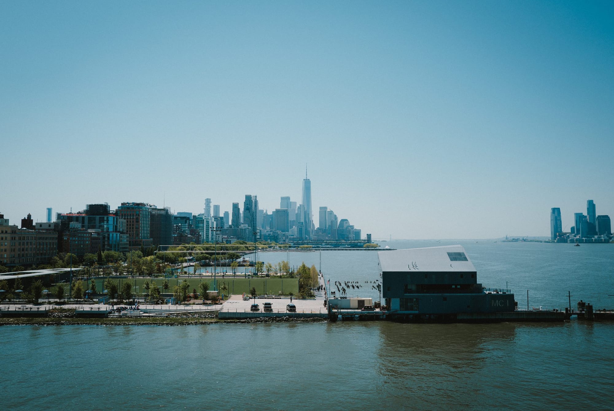 Lower Manhattan across the Hudson