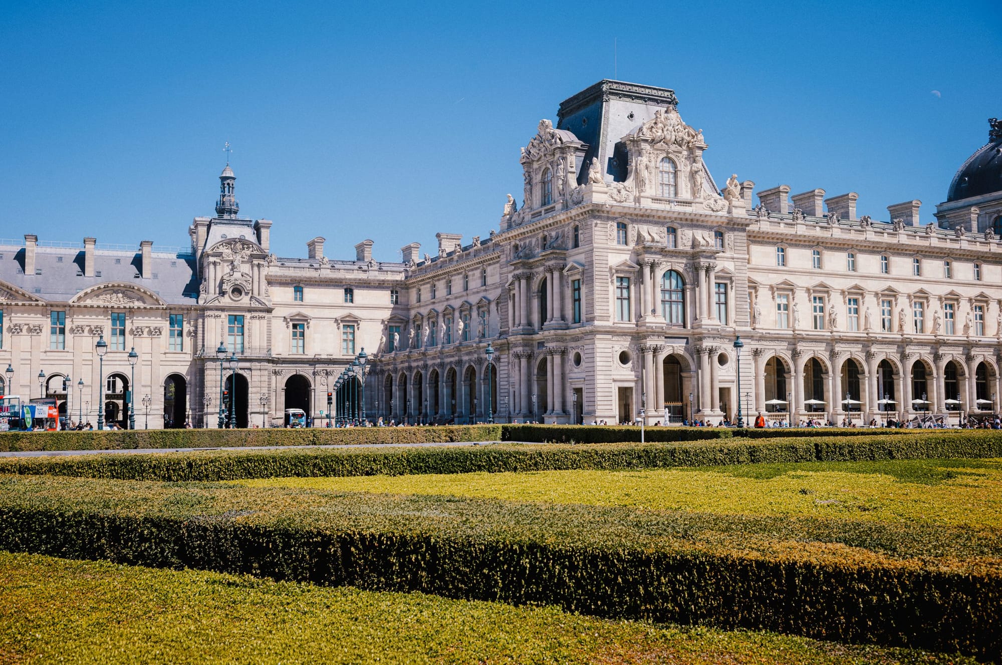 A wing of the Louvre.