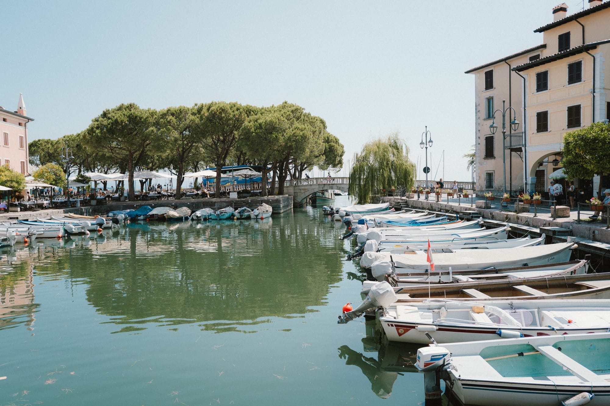 A harbour of small boats