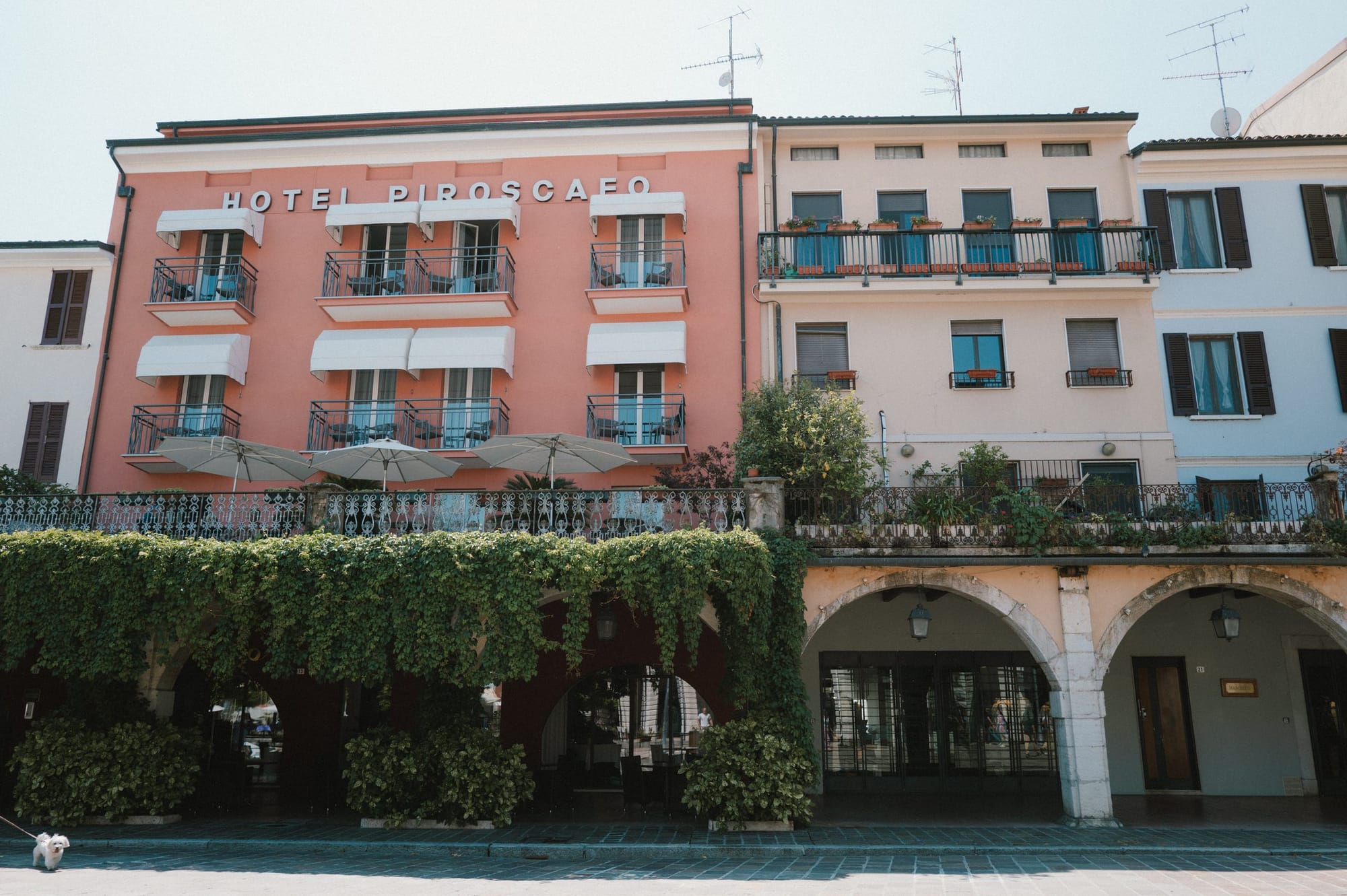 A hotel on the waterfront