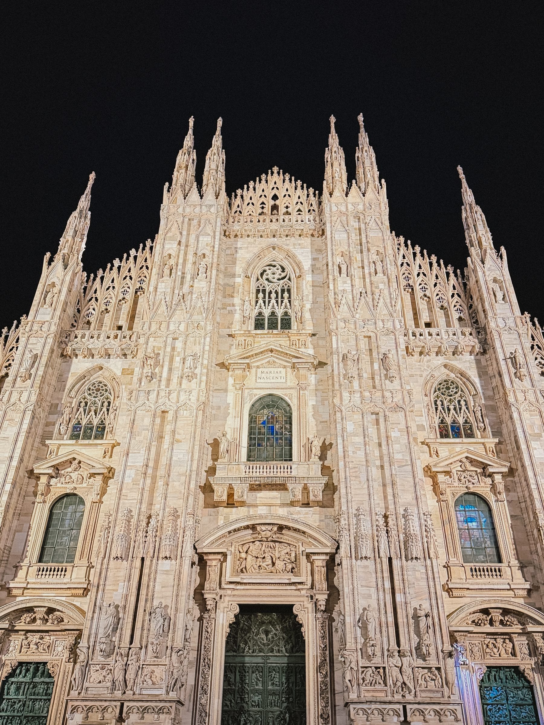 The Duomo at night