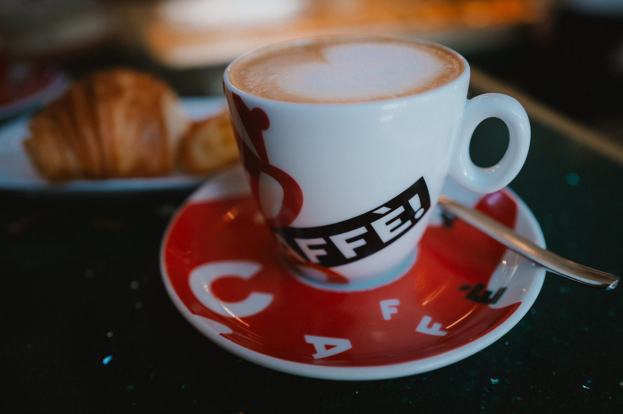 A cappuccino in Le Marche