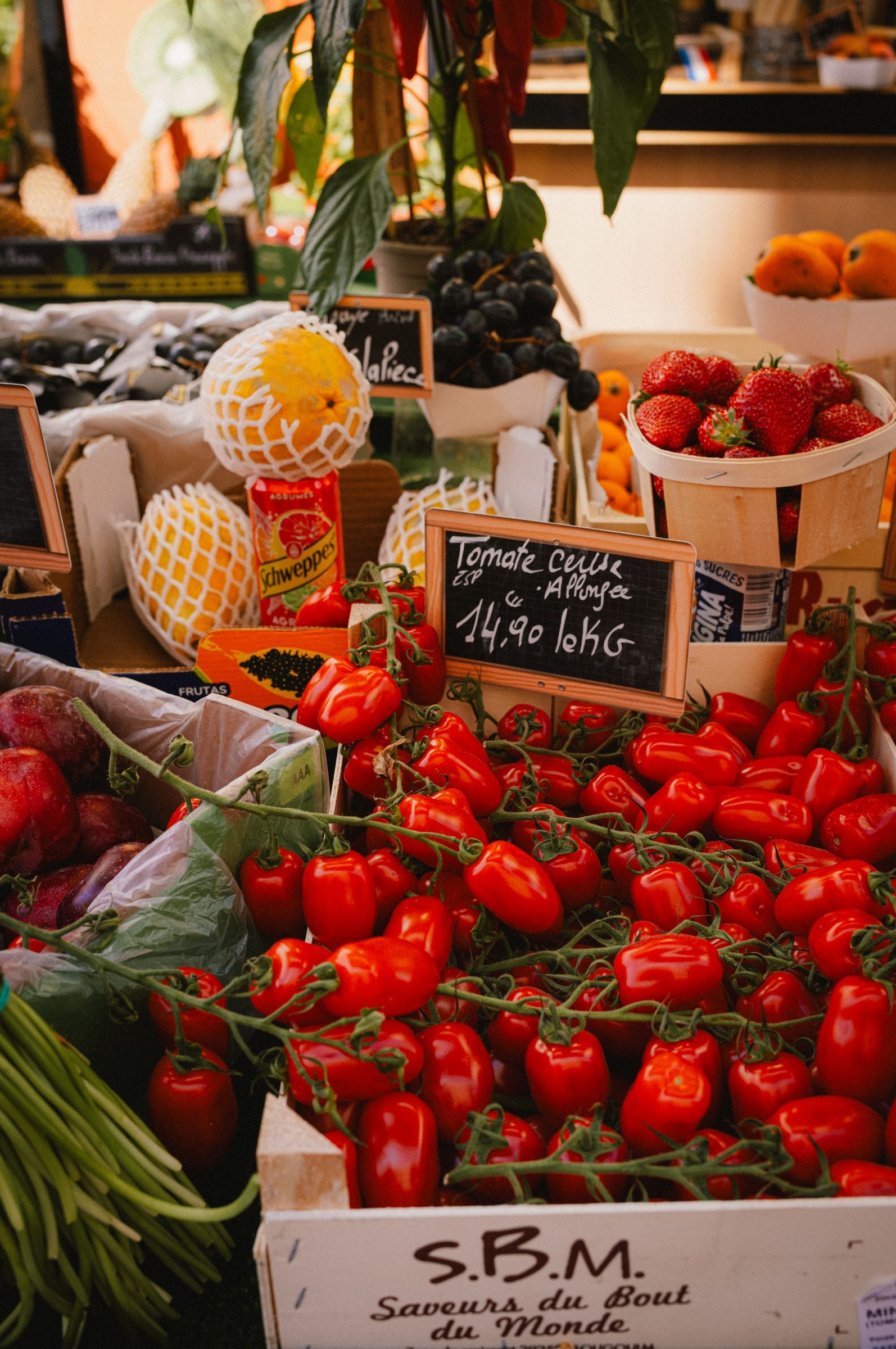 A market stall in Paris