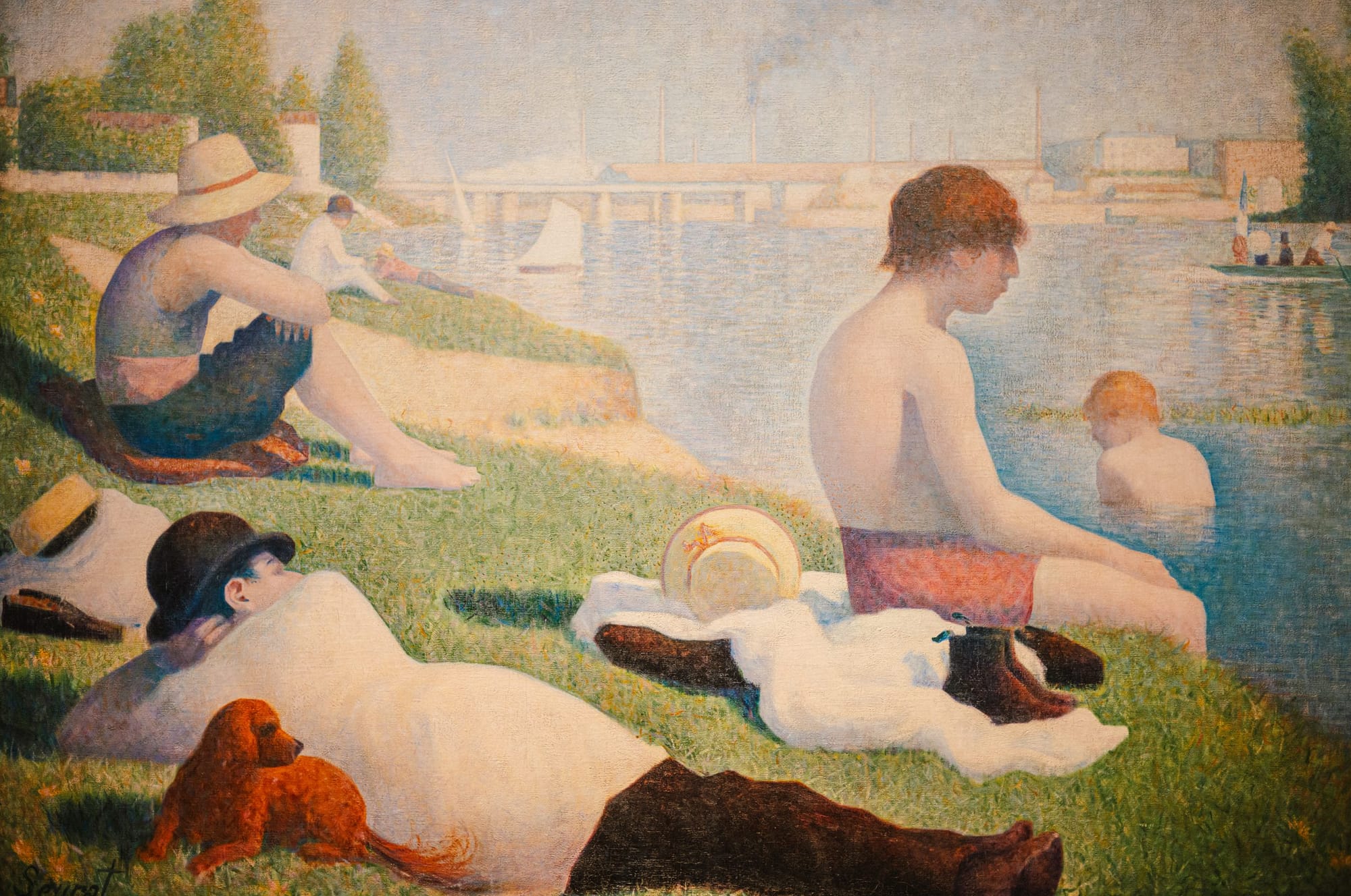 Bathers at Asnières