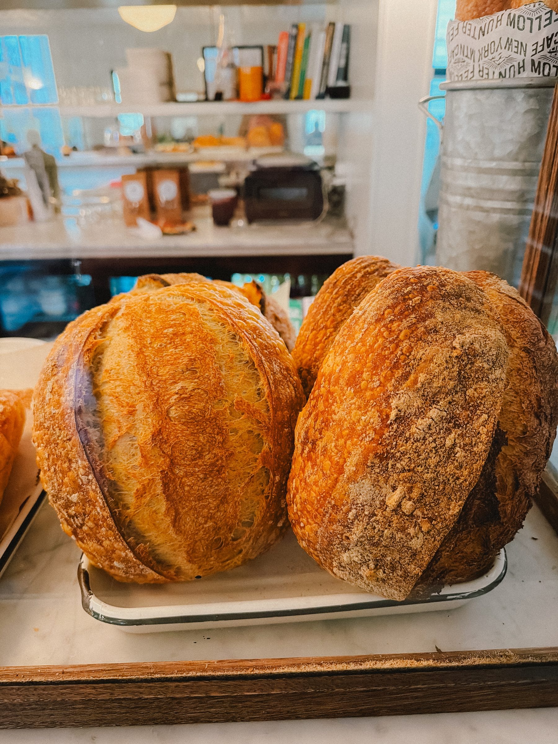 Sourdough loaves in the Hudson Valley