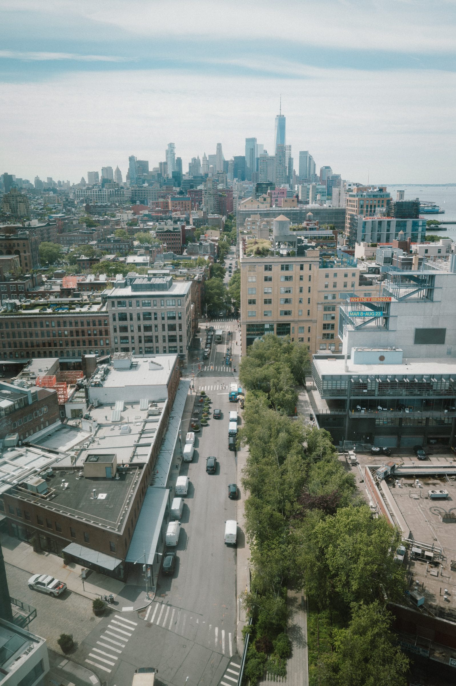 Looking south over the West Side