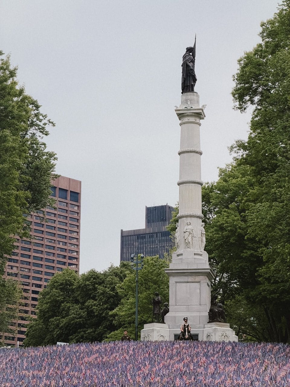 The Soldiers and Sailors Monument