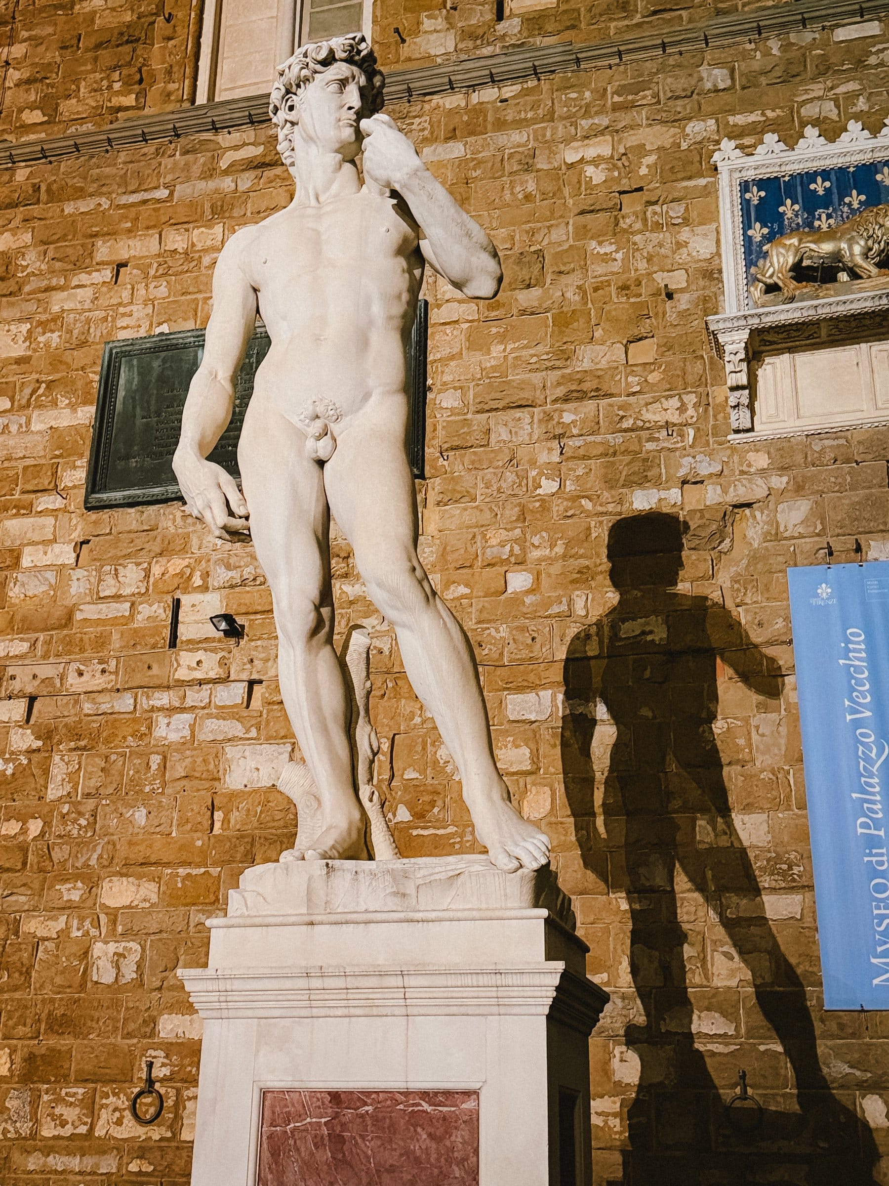The David before the Palazzo Vecchio