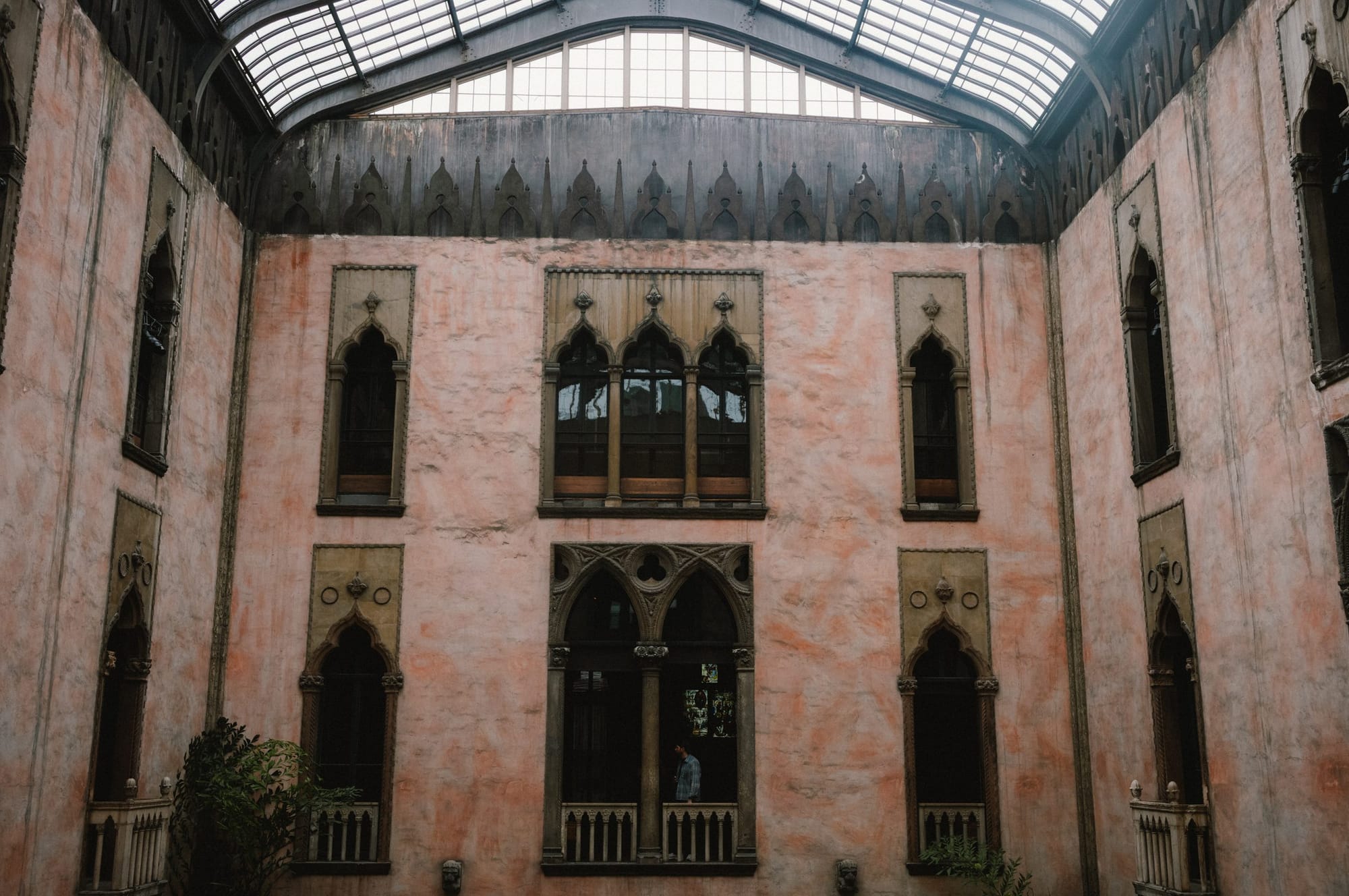 The Gardner courtyard