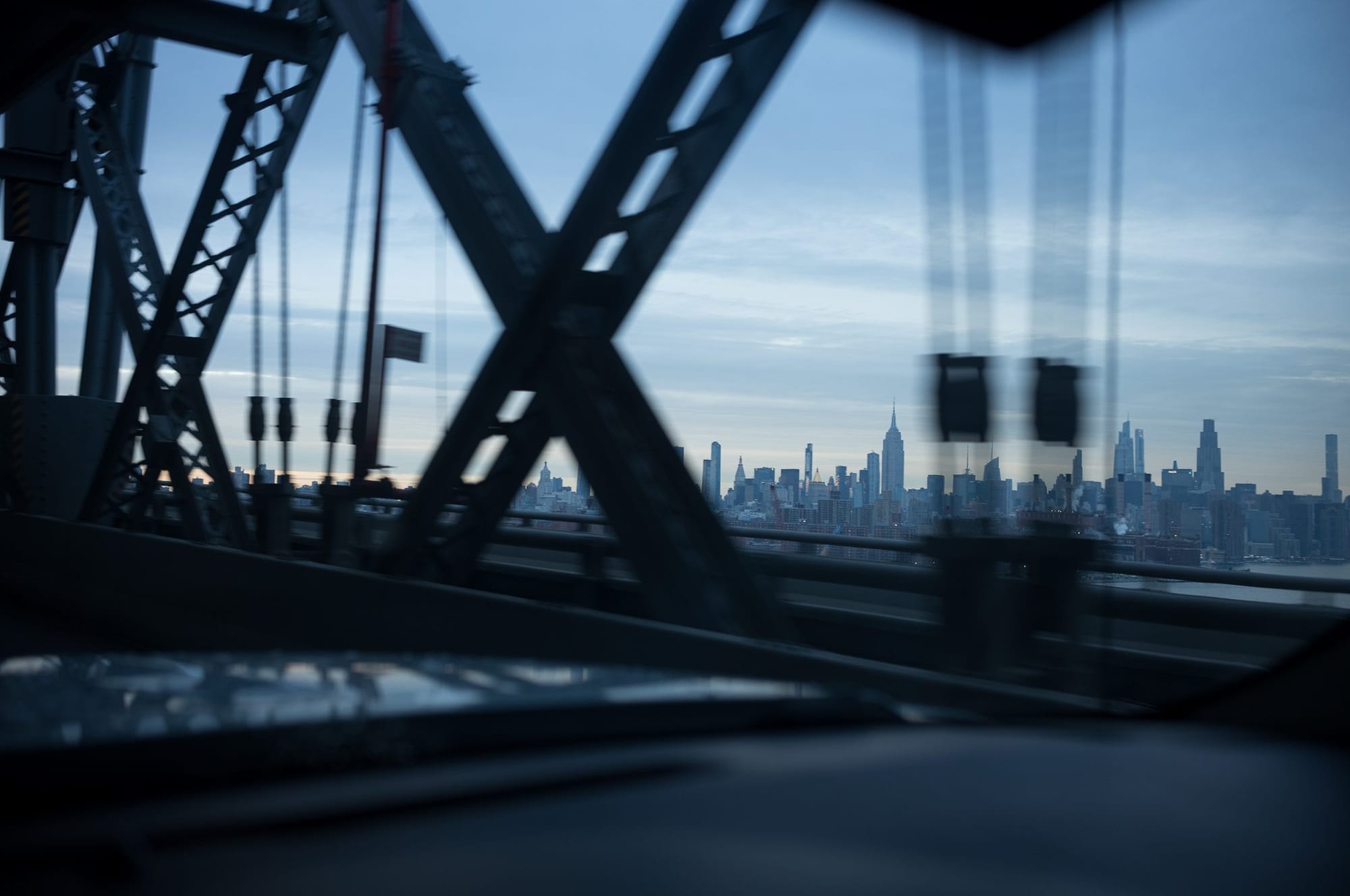 Midtown through the bridge