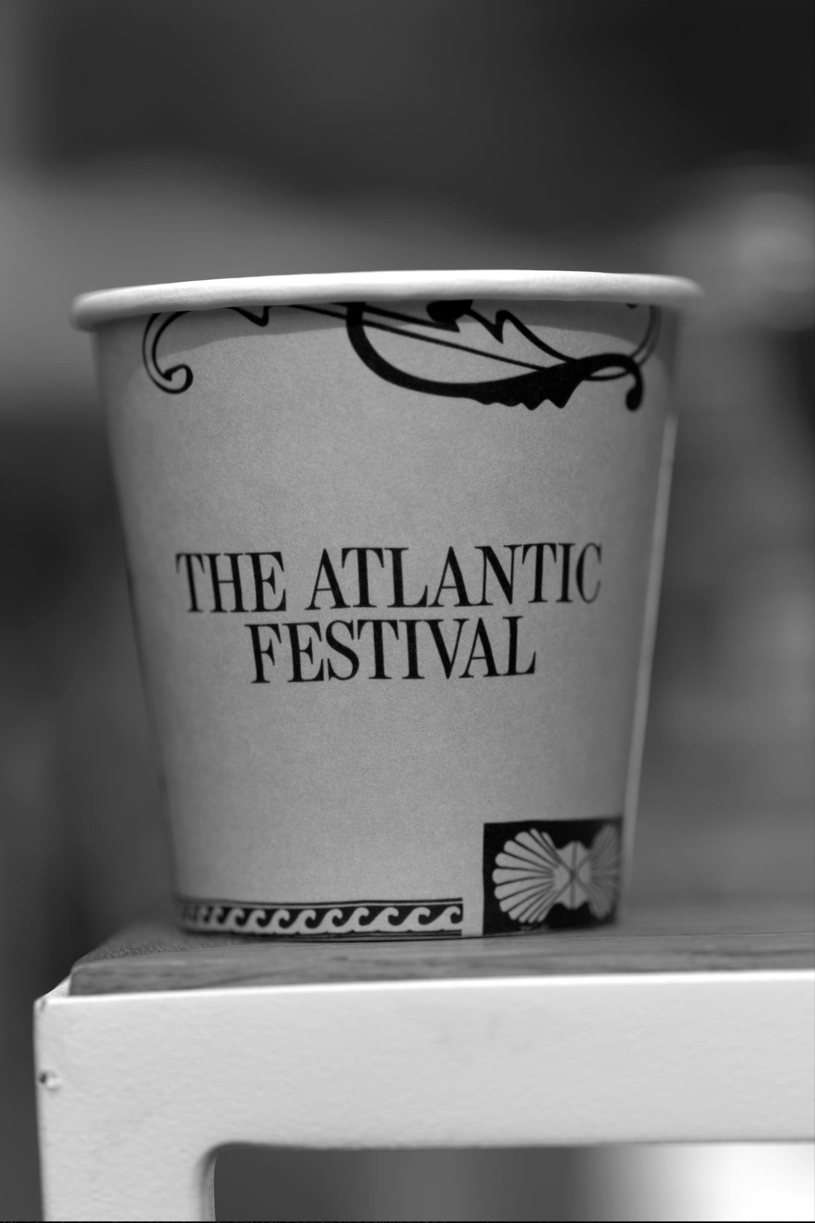 The Atlantic Festival, on a cup.