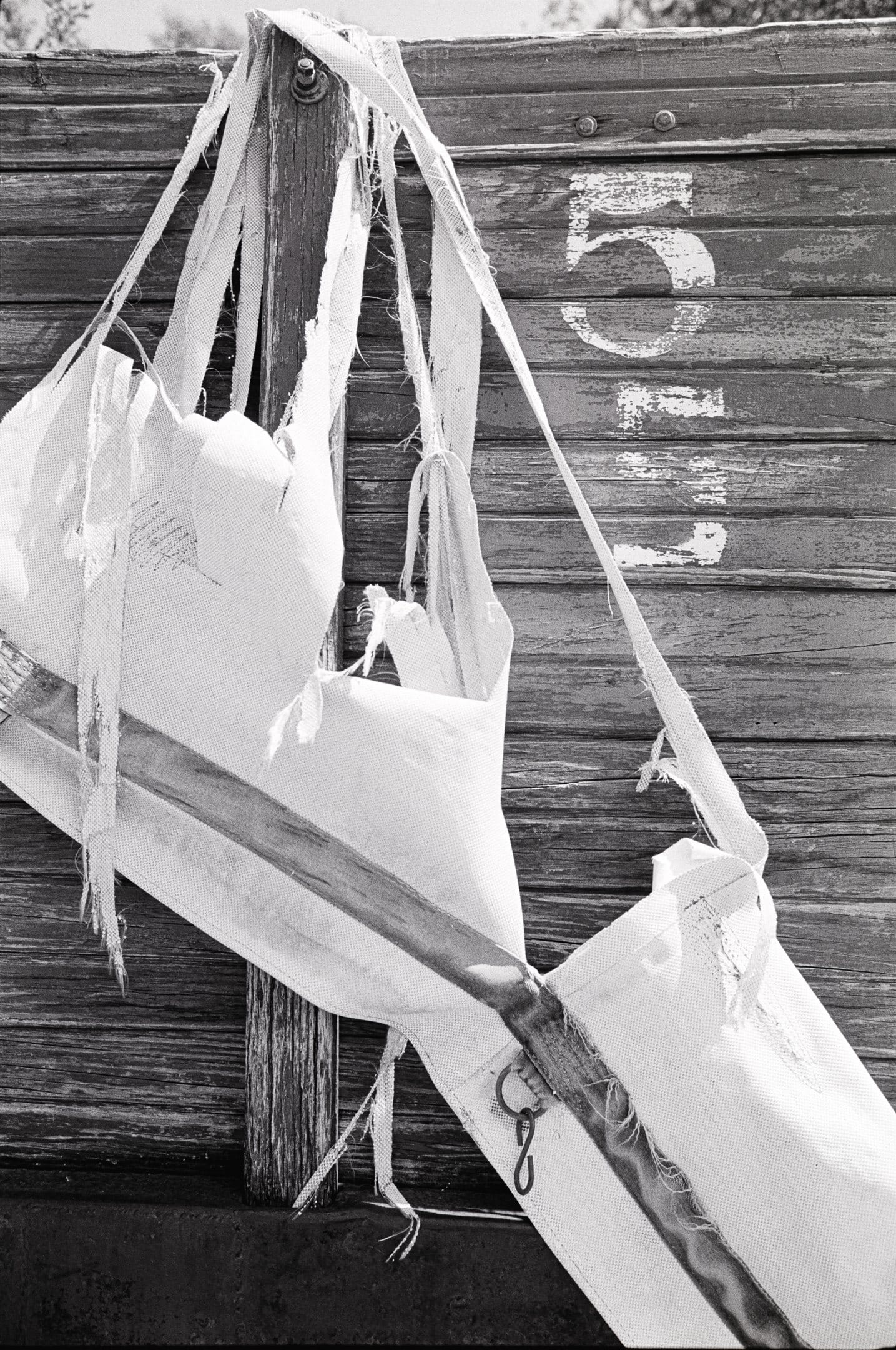 Something left hanging.
