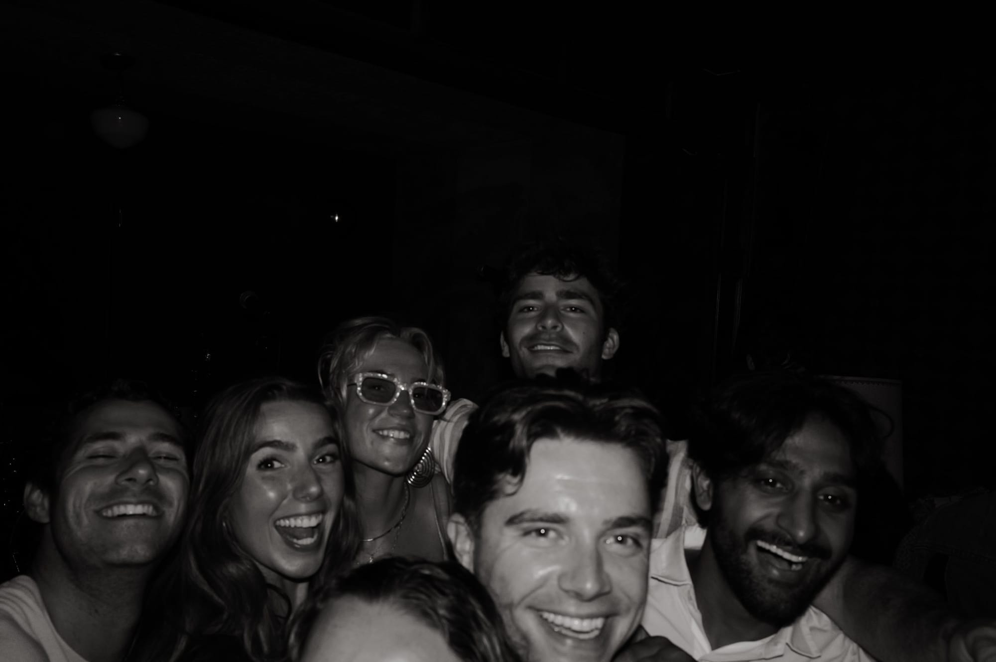 Everyone in the frame.