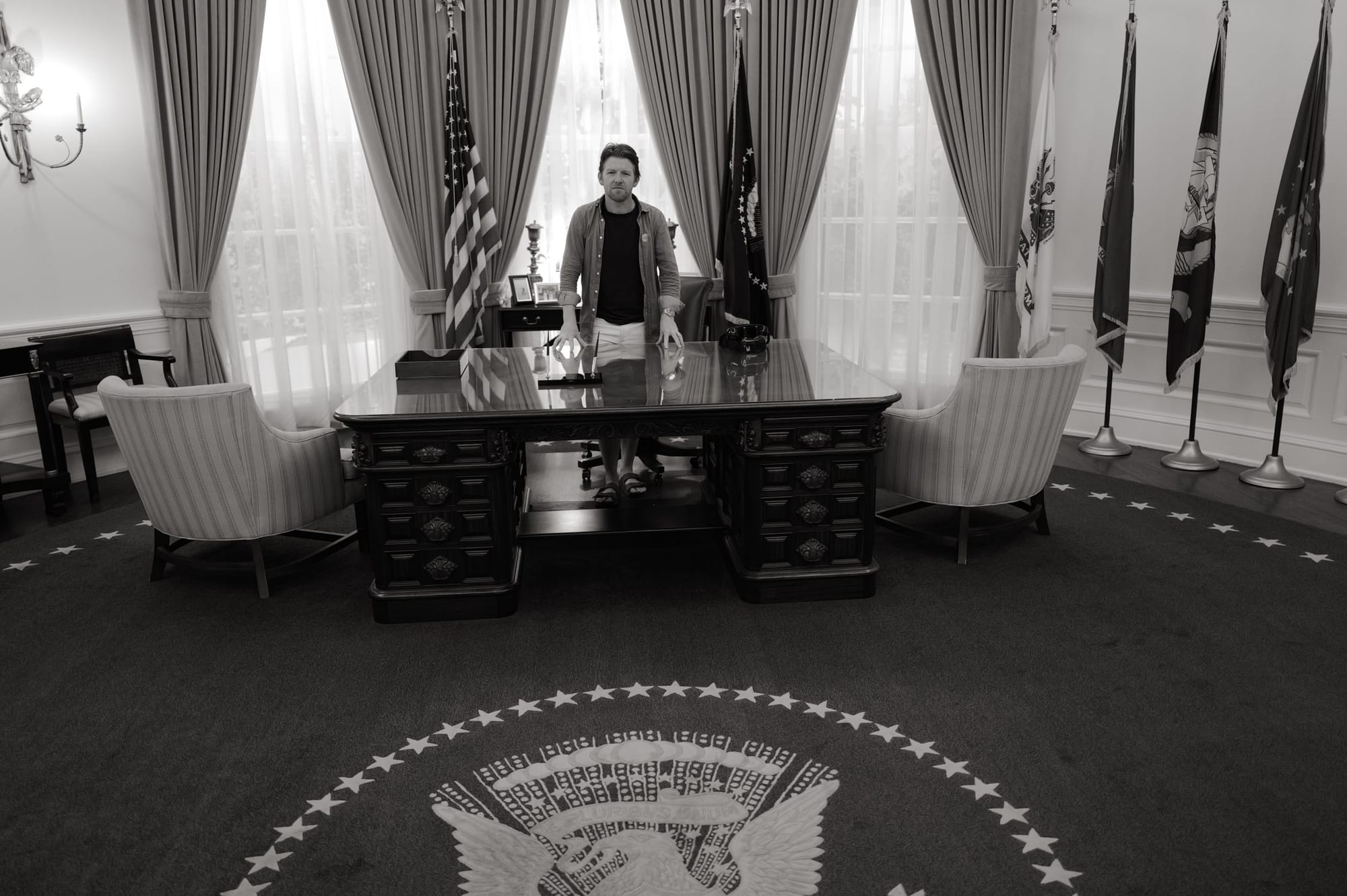 The Oval Office, as it was.
