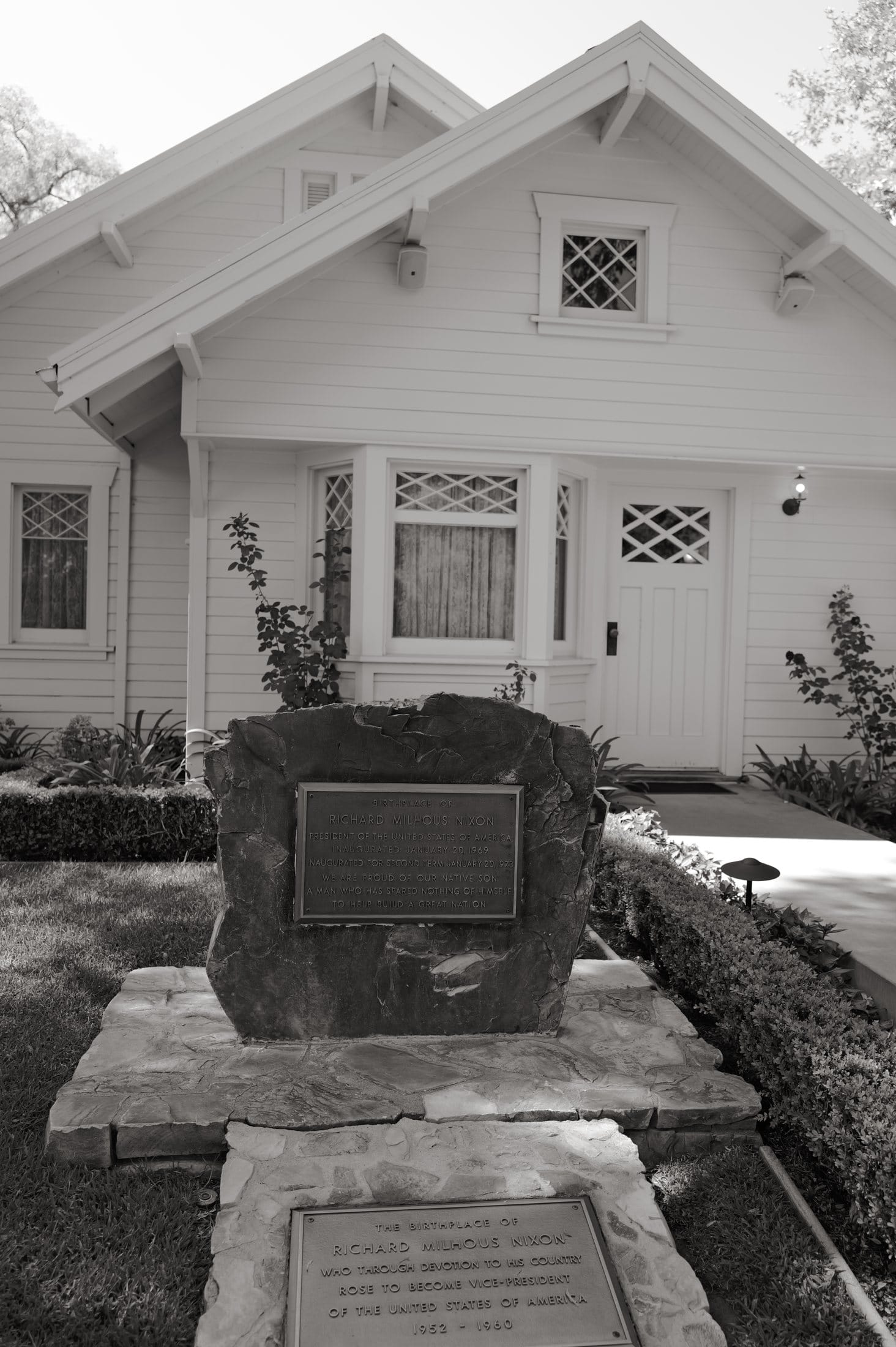 The house where he was born.