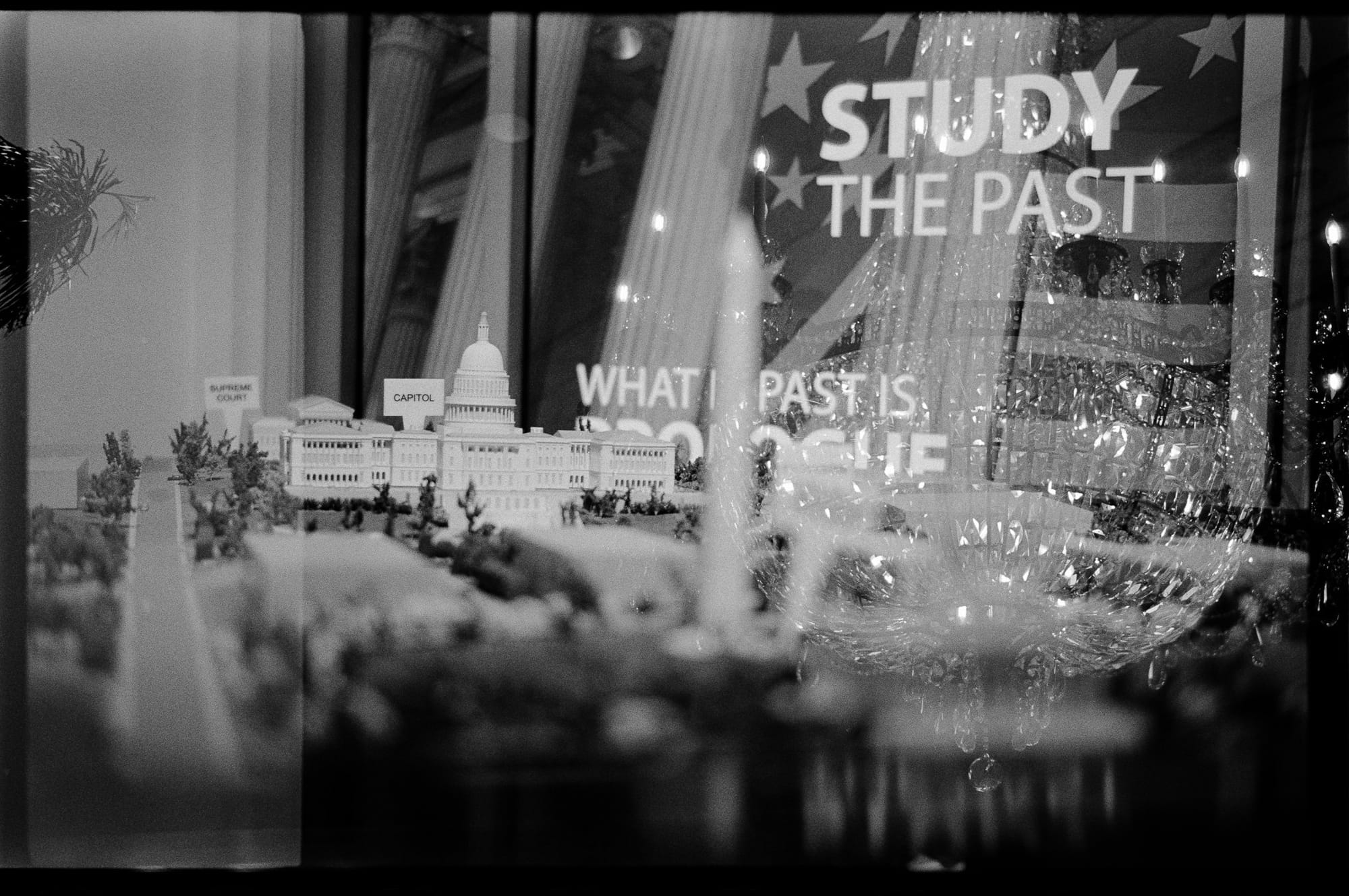 On film: “Study the past.”