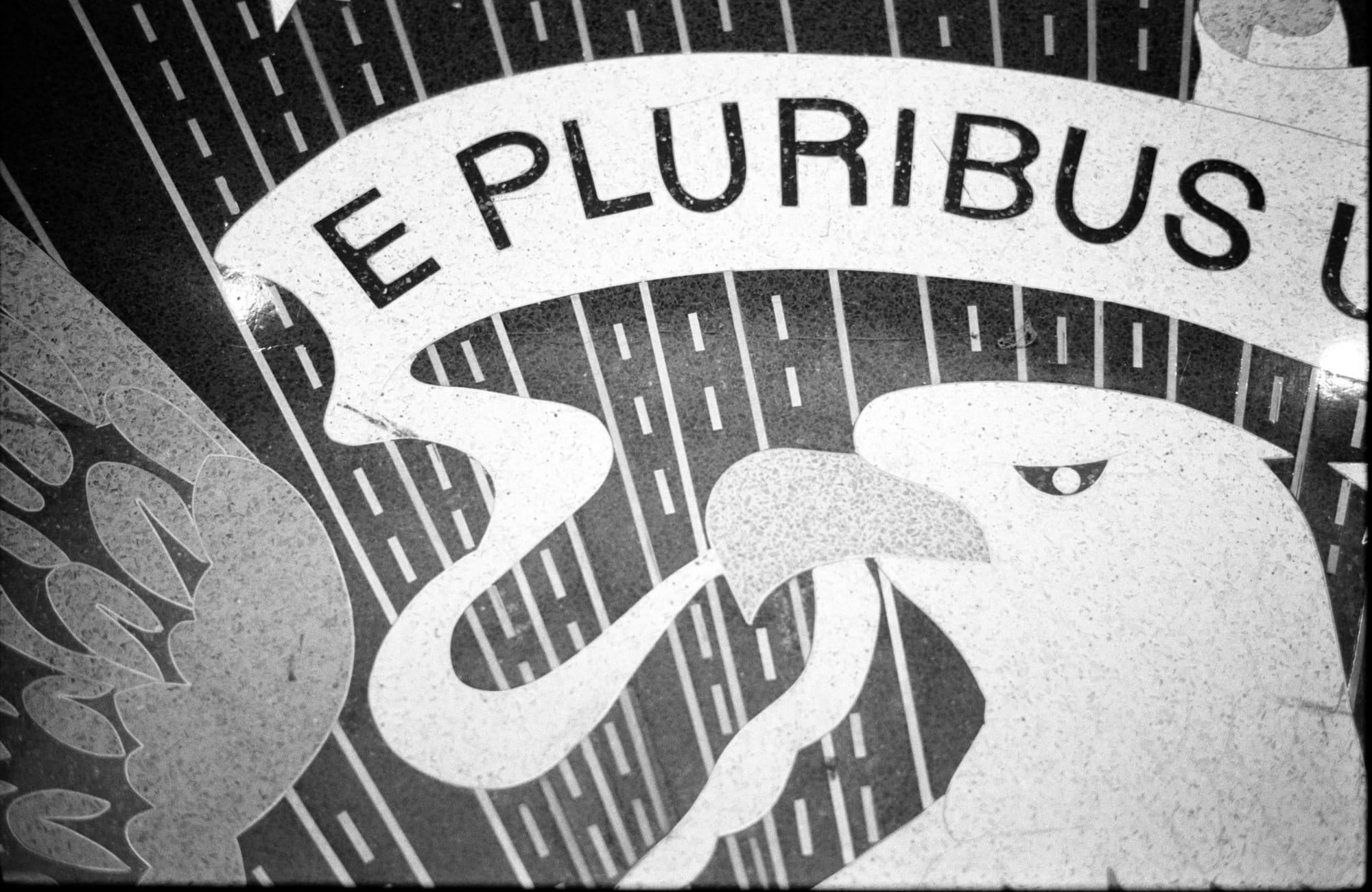 On film: E pluribus unum.