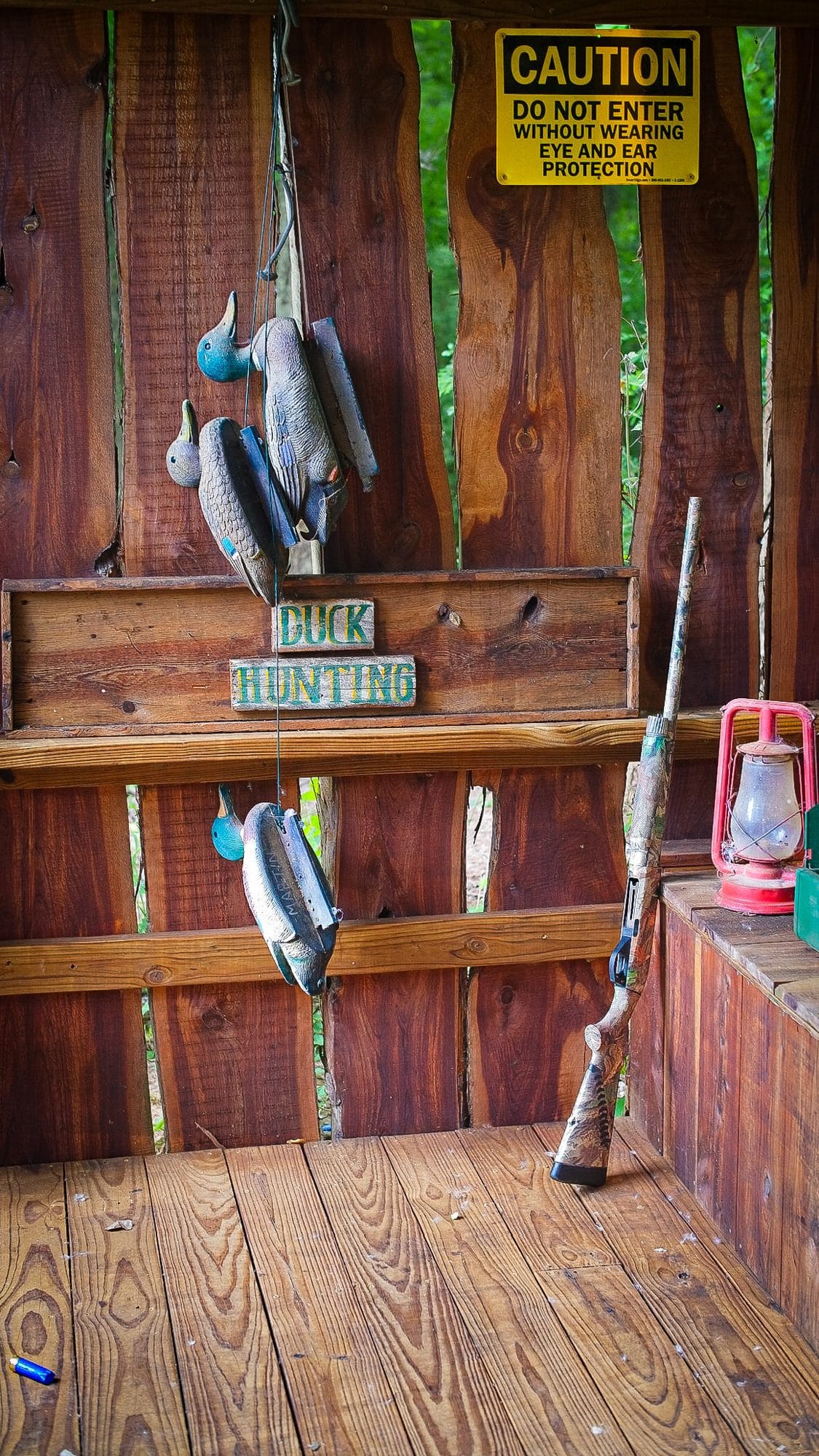 The duck stand