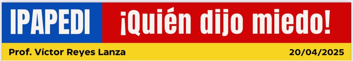 ¿Quién dijo miedo?