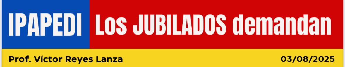 Los JUBILADOS demandan