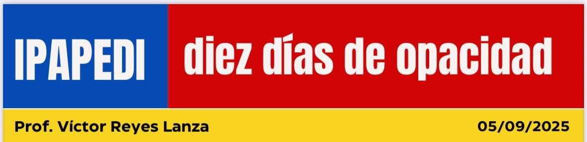 Diez días de opacidad.