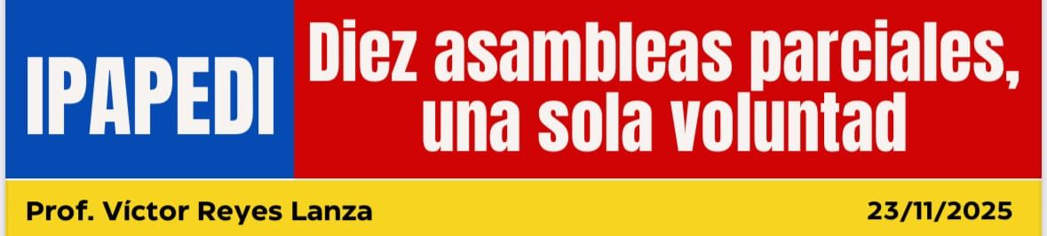 Diez asambleas parciales, una sola voluntad.
