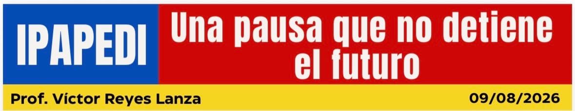 Una pausa no detiene el futuro.