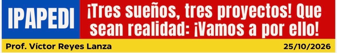 ¡Tres sueños, tres proyectos! Que sean realidad: ¡Vamos a por ello!