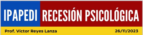 RECESIÓN PSICOLÓGICA