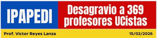 Desagravio a 369 profesores UCistas