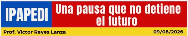 Una pausa no detiene el futuro.