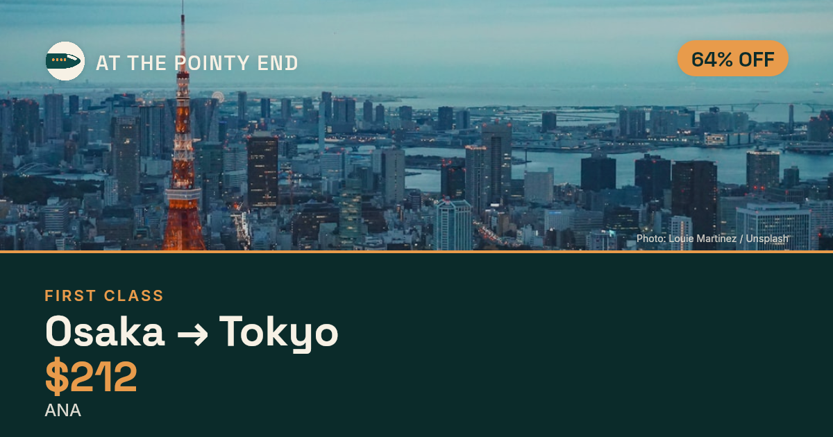 EXPIRED: First one-way to Tokyo was US$212. The links inside still show today's best fares.