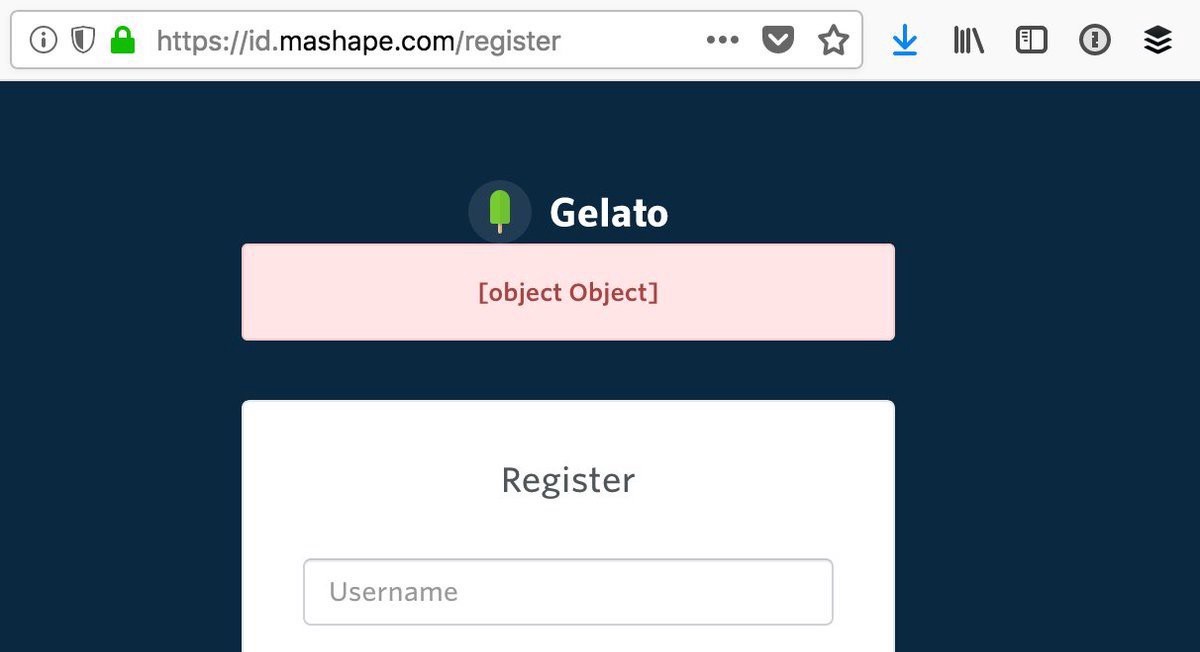 When an error is an object but the client shoves it into a string, you see object Object and it happens aaaall the time.