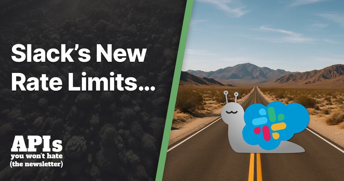 About Slack's new rate limits...